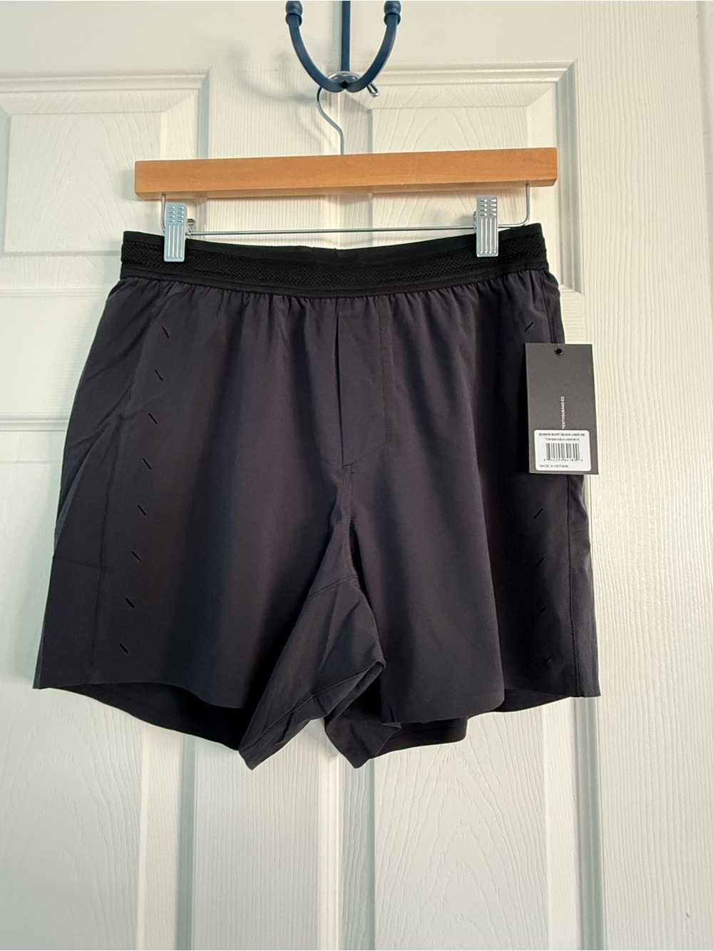Ten Thousand Session Shorts 5” Lined Black NWT Small S